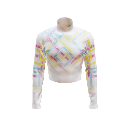 Emotion Band Top - Engineered Print