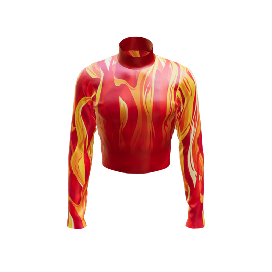 Emotion Band Top - Engineered Print