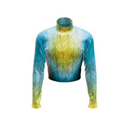 Emotion Band Top - Engineered Print