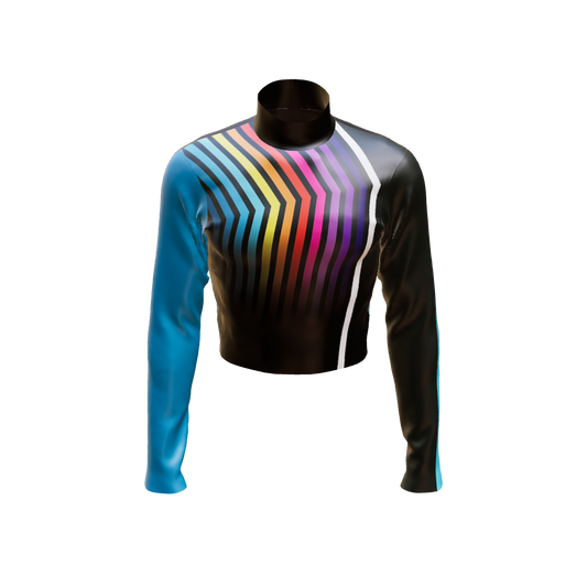 Emotion Band Top - Engineered Print