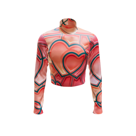 Emotion Band Top - Engineered Print