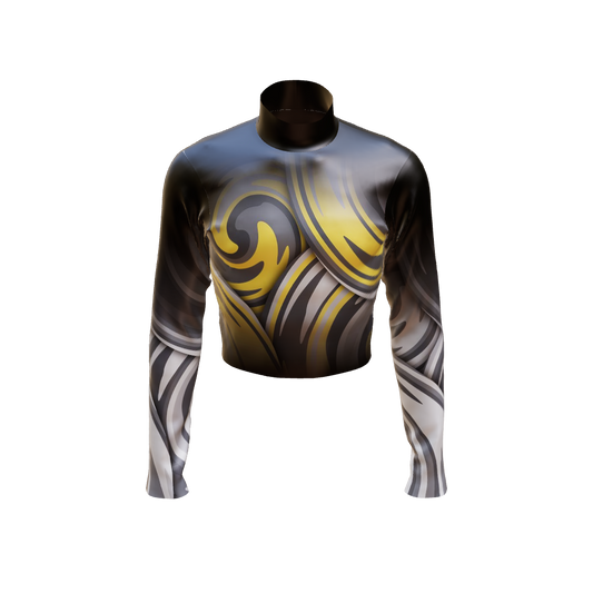 Emotion Band Top - Engineered Print