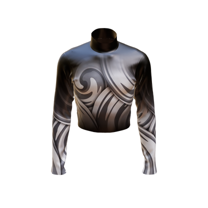 Emotion Band Top - Engineered Print