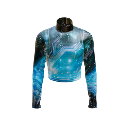 Emotion Band Top - Engineered Print