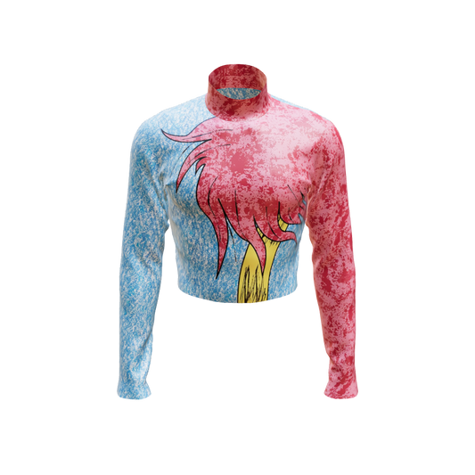 Emotion Band Top - Engineered Print