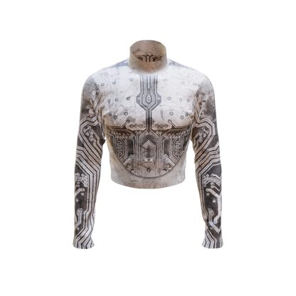 Emotion Band Top - Engineered Print