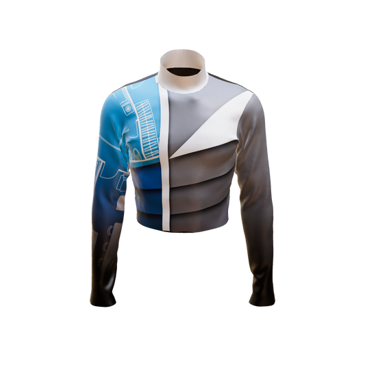 Emotion Band Top - Engineered Print