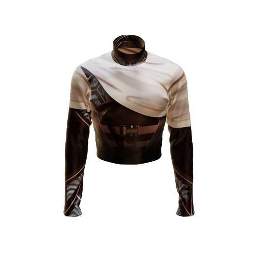 Emotion Band Top - Engineered Print