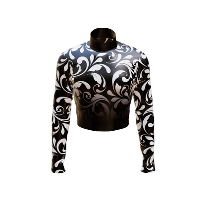 Emotion Band Top - Engineered Print