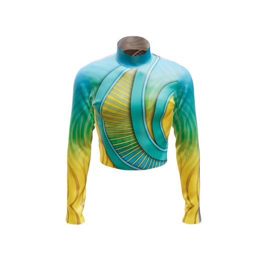 Emotion Band Top - Engineered Print