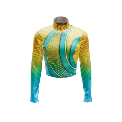 Emotion Band Top - Engineered Print