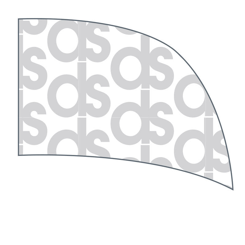 Custom Digital Print Curve Flag