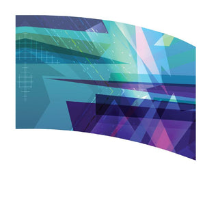 Curved Rectangle Flag DP21001