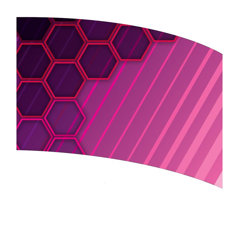Curved Rectangle Flag